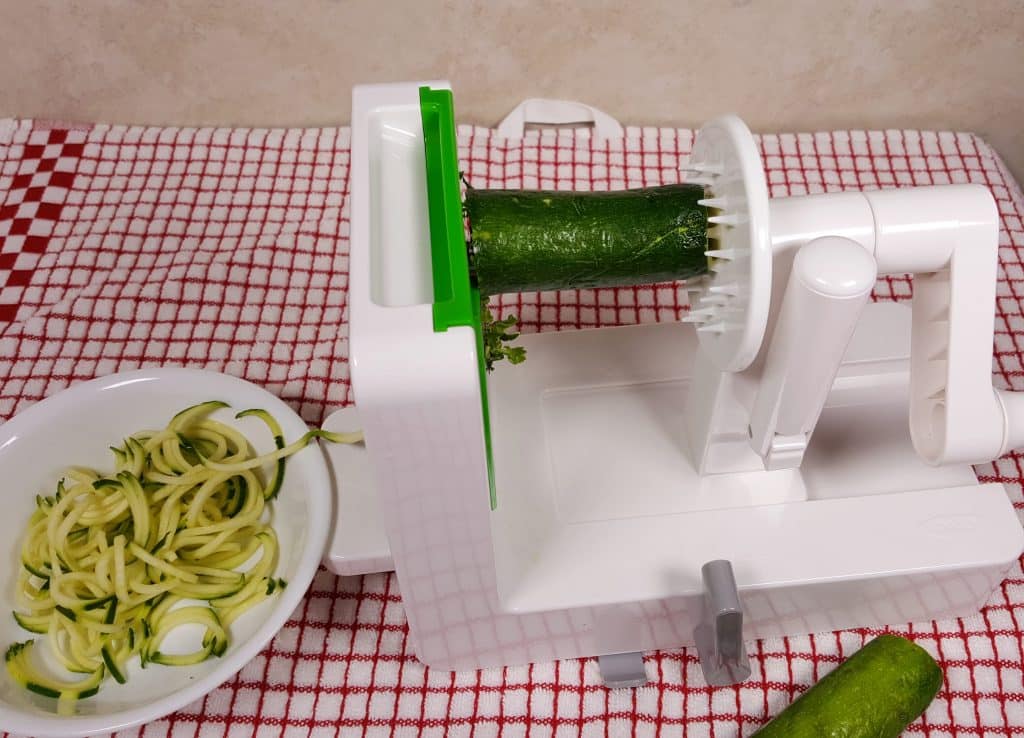 Use a Spiralizer to Make the Zoodles