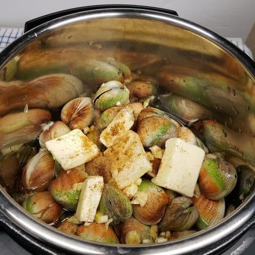 Instant Pot Steamed Clams in Wine Garlic Butter This Old Gal