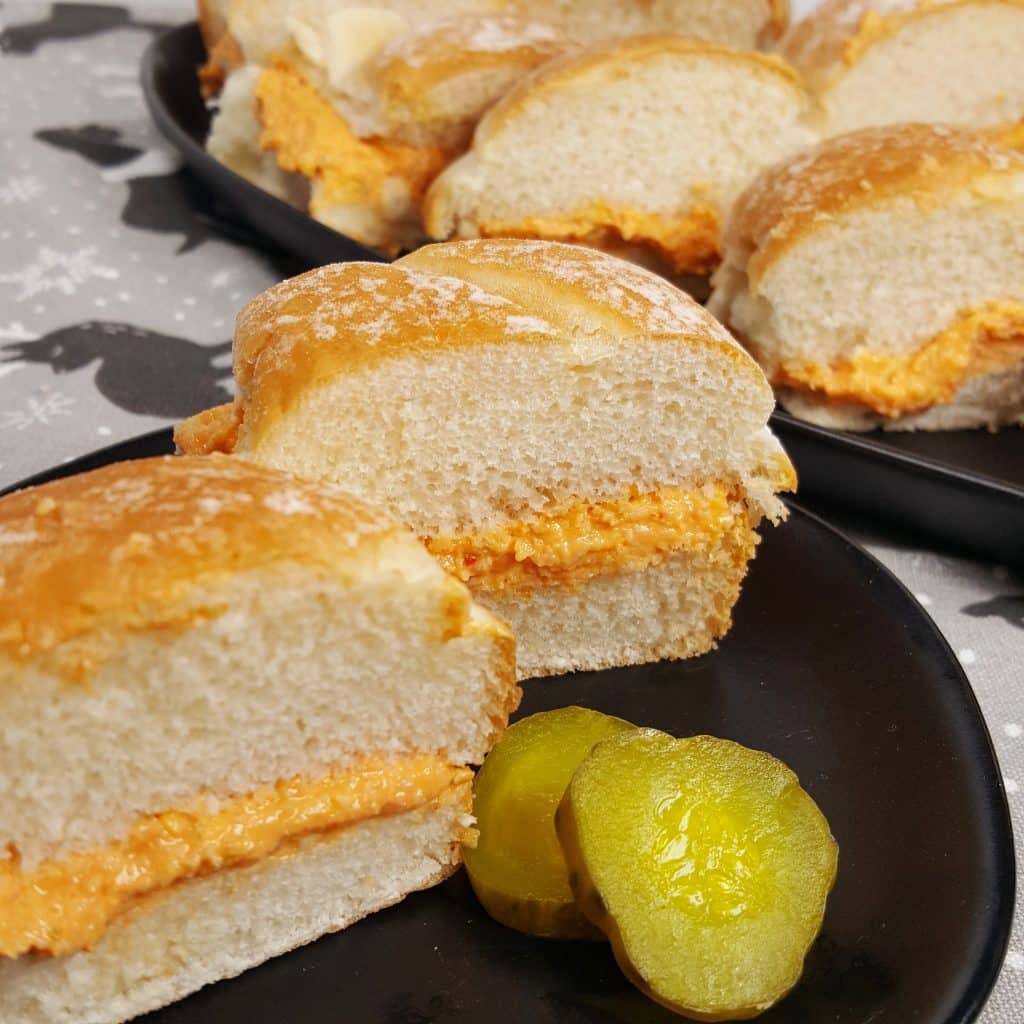 Pasta de Bocaditos [Cuban Deviled Ham Sandwiches] This Old Gal