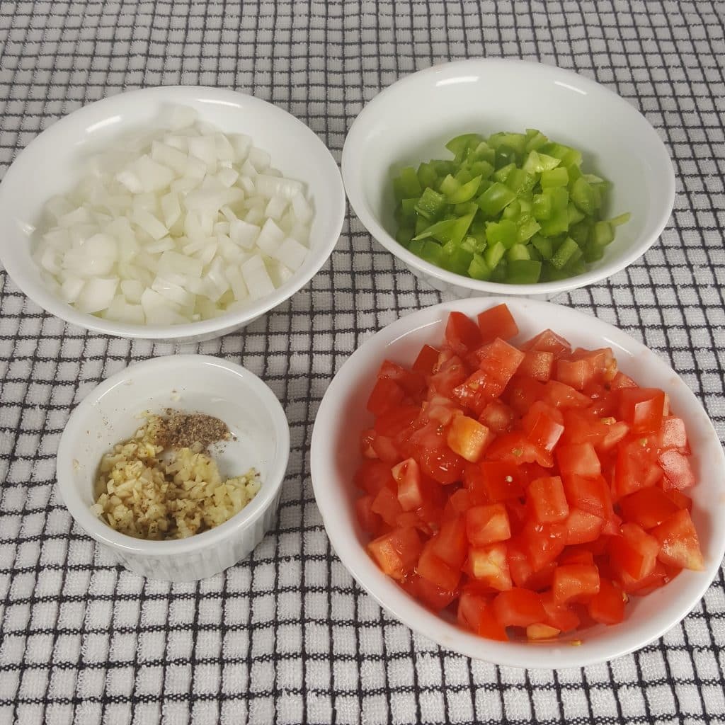 Prep and Chop up all Vegetables