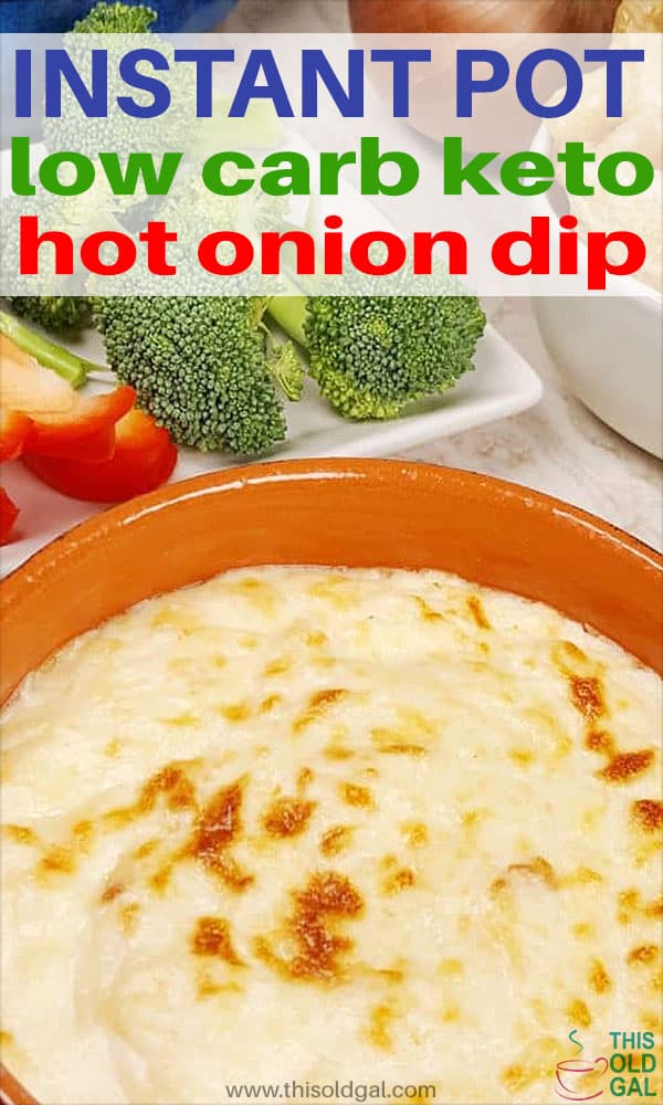 Instant Pot Pressure Cooker Hot Onion Dip