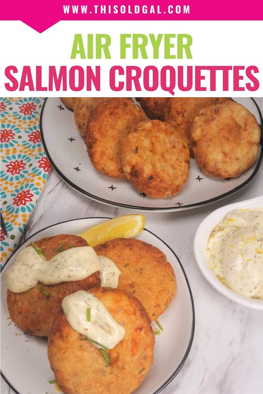 Air Fryer Salmon Croquettes