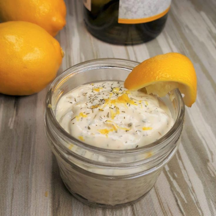 Lemon Dill Aioli Sauce {Flavored Mayo} This Old Gal