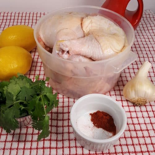 Lemony Middle Eastern Air Fryer Crispy Sumac Chicken This Old Gal