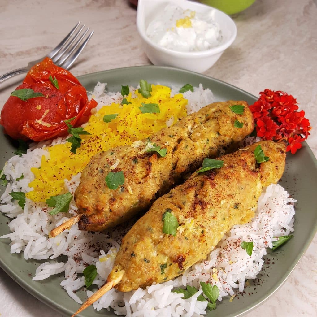 Air Fryer Persian Kabab Koobideh
