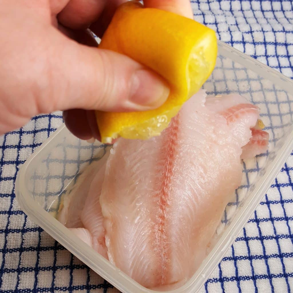 Squeeze Lemon over Fish