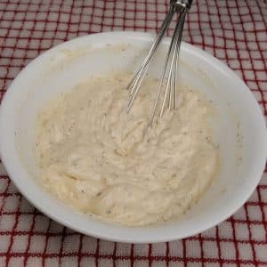 Creamy Baja Fish Tacos White Sauce - This Old Gal