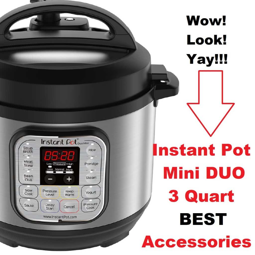 Best Instant Pot Duo Mini 3 Quart Accessories