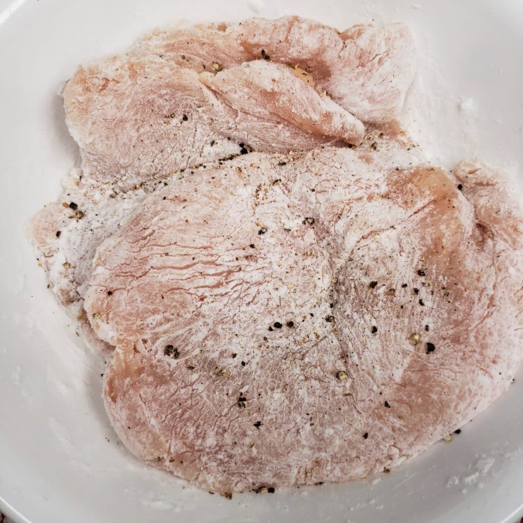 Prepare the Chicken with Starch and Seasonings