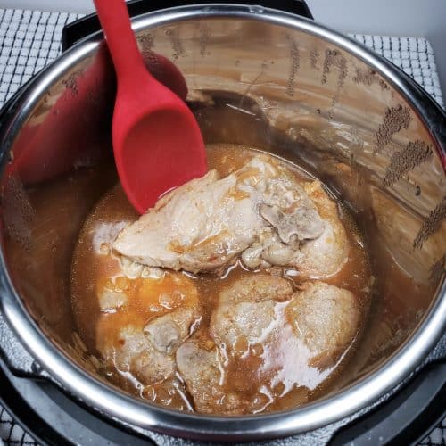 Pressure Cooker Orange Glazed Pork Chops This Old Gal