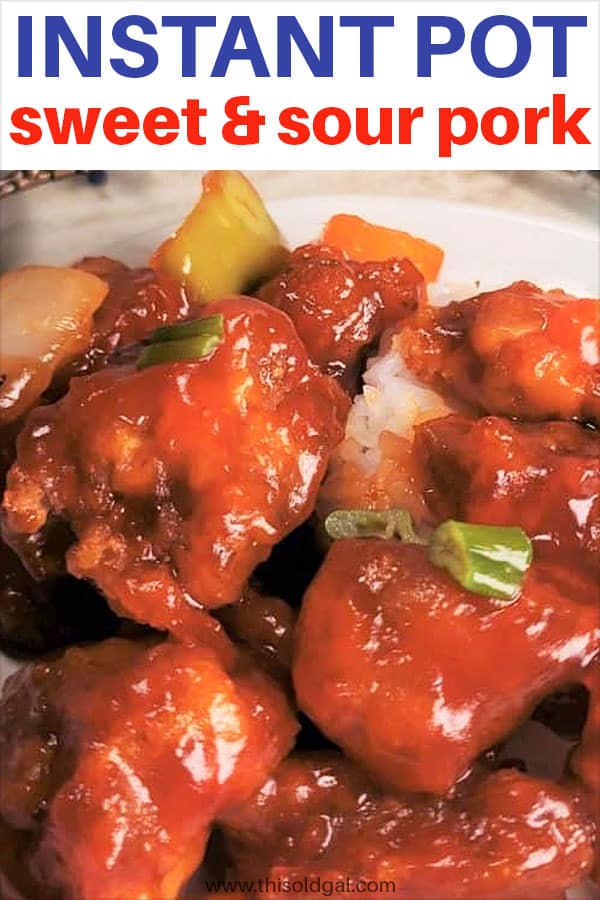Instant Pot Aura Multi-Cooker Chinese Sweet and Sour Pork