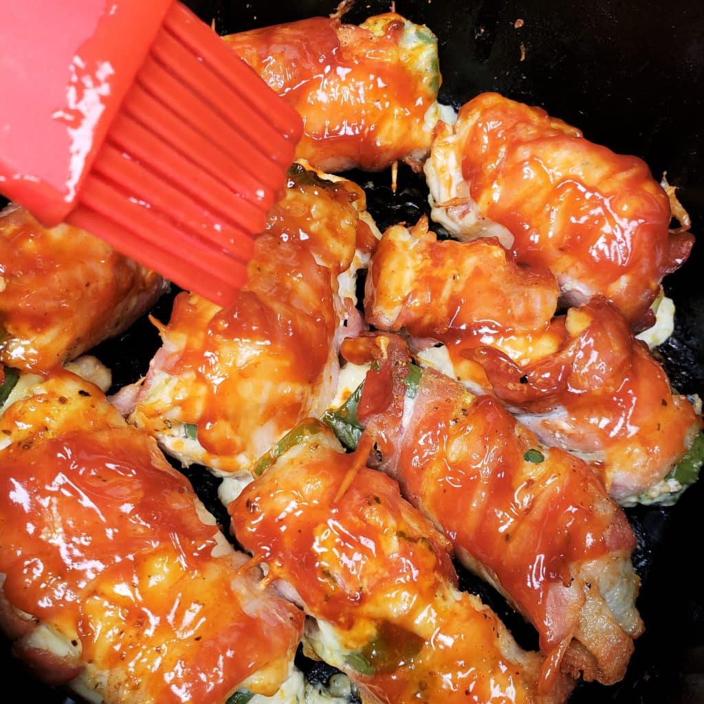 Air Fryer Bacon Wrapped Chicken Jalapeno Poppers This Old Gal,Simple French Toast Recipe For 1