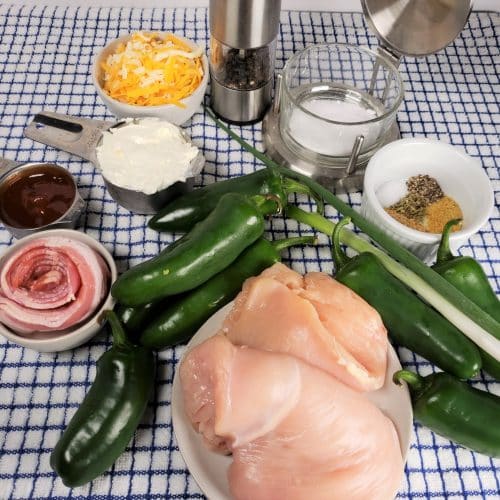 Air Fryer Bacon Wrapped Chicken Jalapeño Poppers This Old Gal