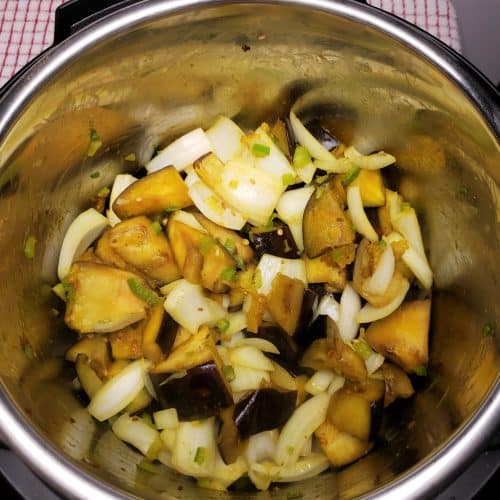 Pressure Cooker Baingan Bharta [Indian Eggplant] This Old Gal