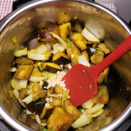 Pressure Cooker Baingan Bharta [Indian Eggplant] This Old Gal