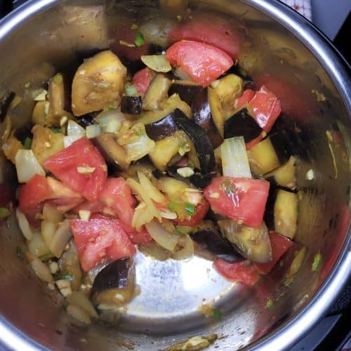 Pressure Cooker Baingan Bharta [Indian Eggplant] This Old Gal