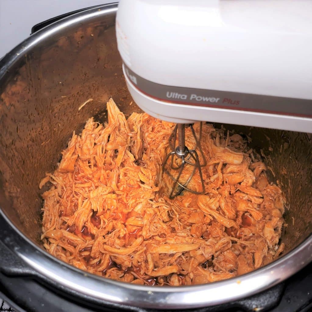 Shred Chicken with Electric Mixer