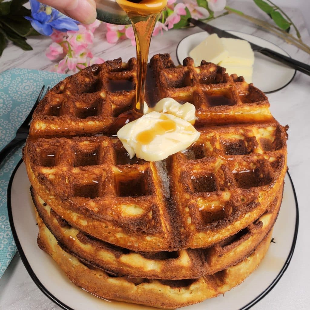 Delicious Low Carb Belgian Waffles