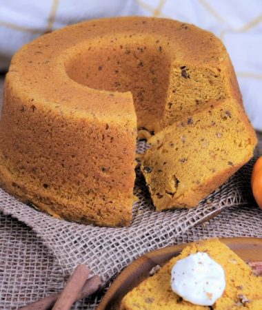 Instant Pot Pumpkin Bundt Cake w/Butterscotch