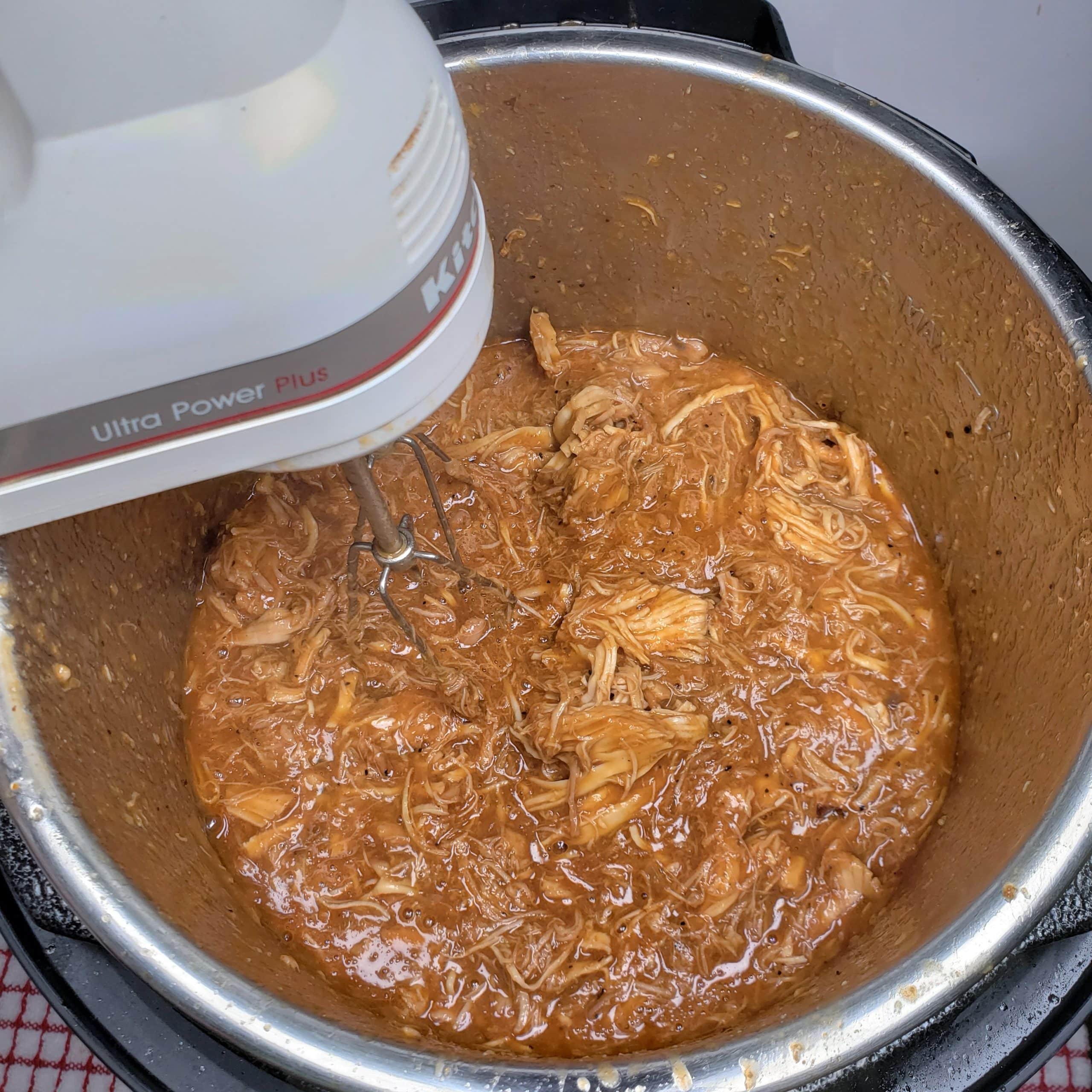 Use Electric Hand Mixer to Shred Chicken