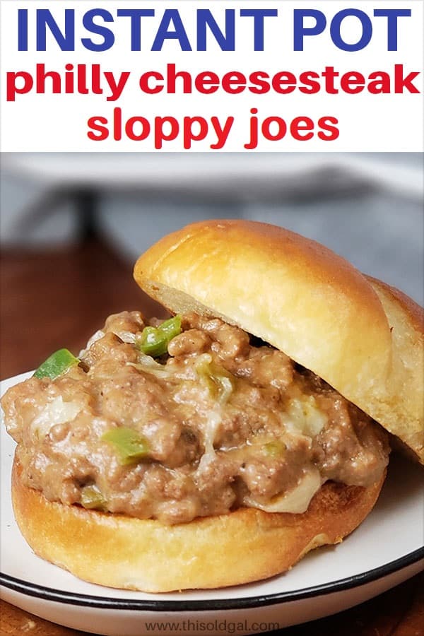 Instant Pot Pressure Cooker Philly Cheesesteak