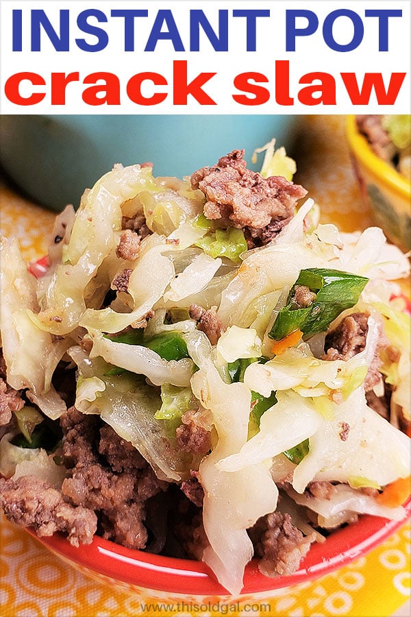 Instant Pot Crack Slaw with Beef