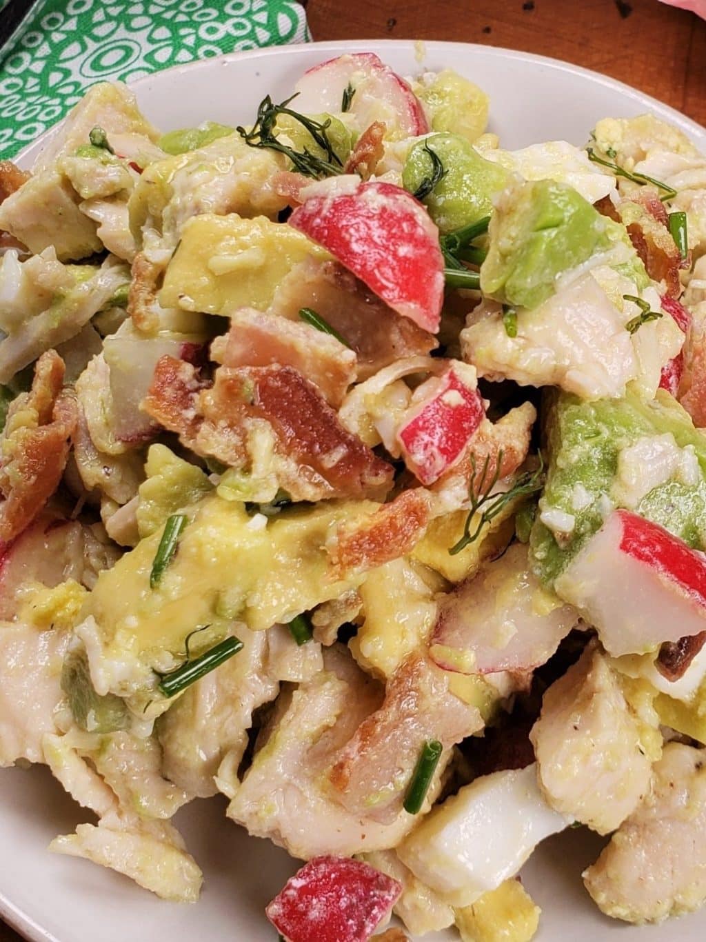 Instant Pot Low Carb Avocado Chicken Salad