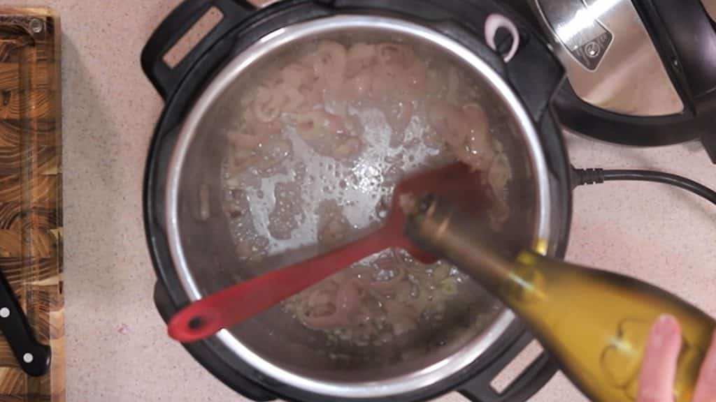 A Good Dry Wine is Perfect for Deglazing a Cooking Pot