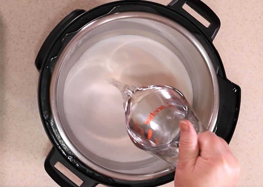 Add Fresh Water to Cooking Pot