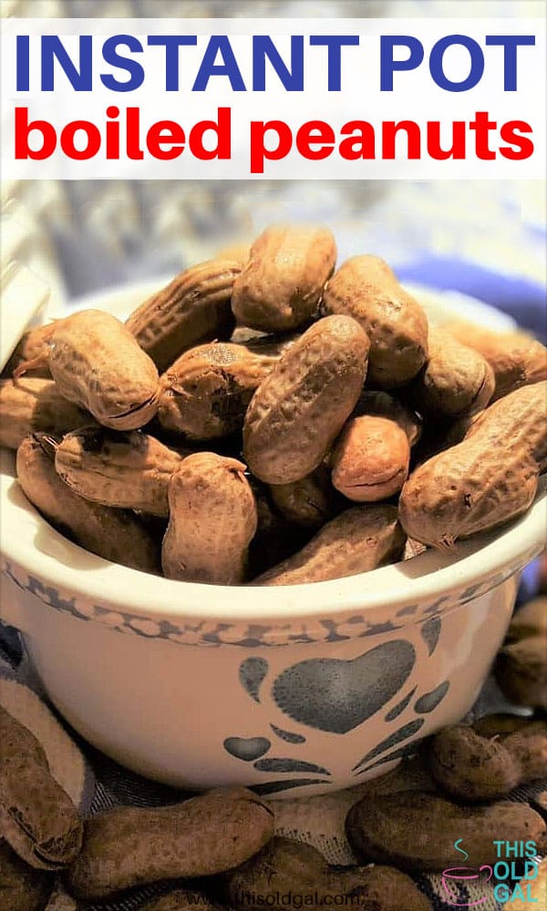 Pressure Cooker Southern Style Boiled Peanuts