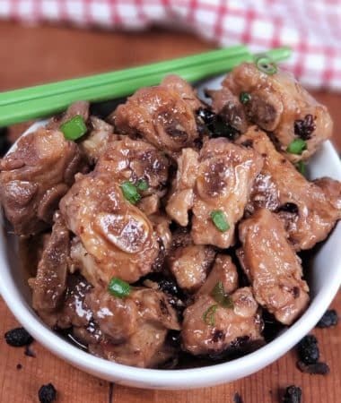 Instant Pot Chinese Spareribs with Black Bean Sauce