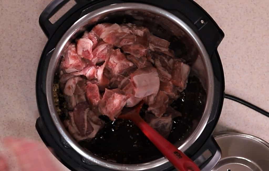 Riblets Go Into The Instant Pot