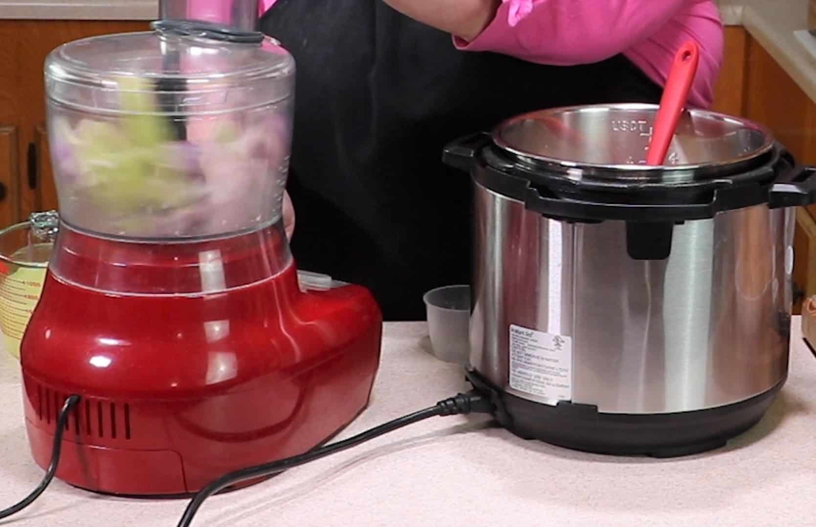 Use Food Processor to Chop Shallots and Celery