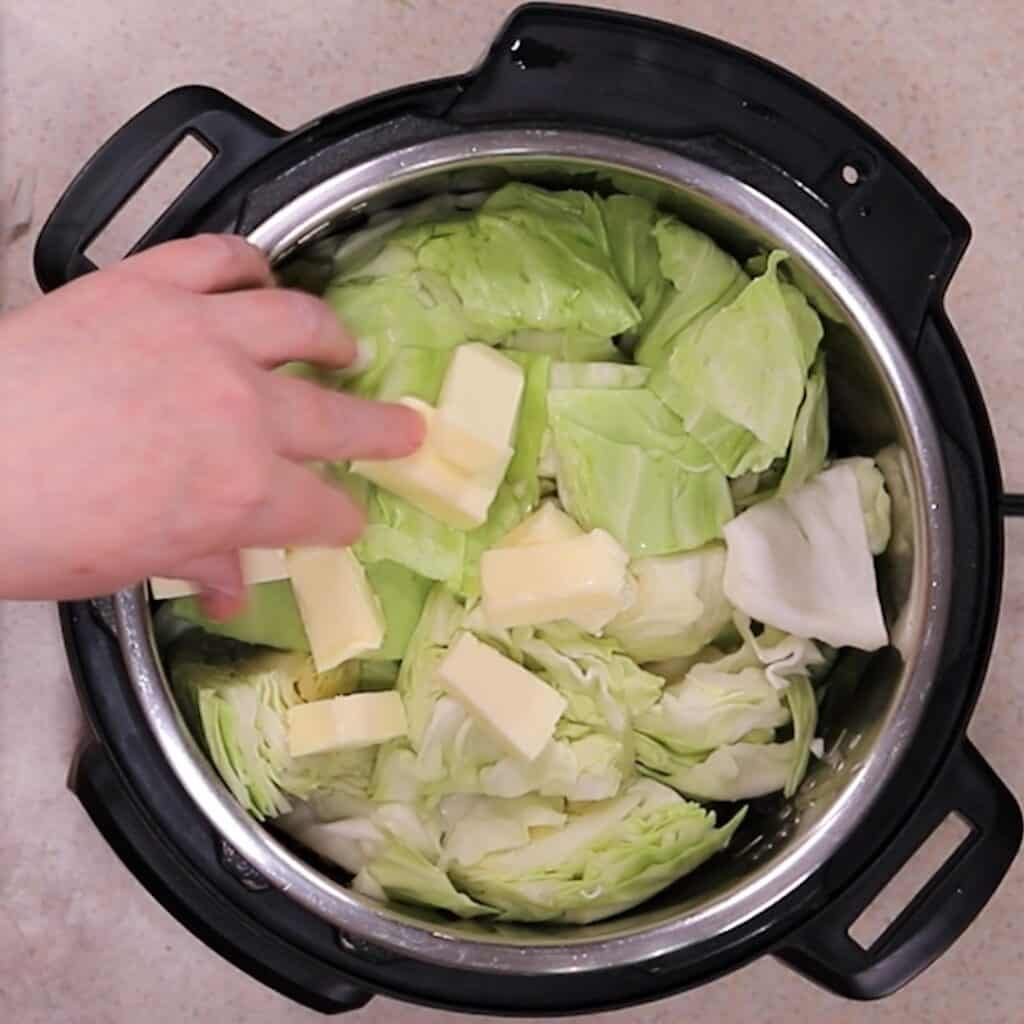 Low Carb Instant Pot Buttered Cabbage [+ Video] This Old Gal