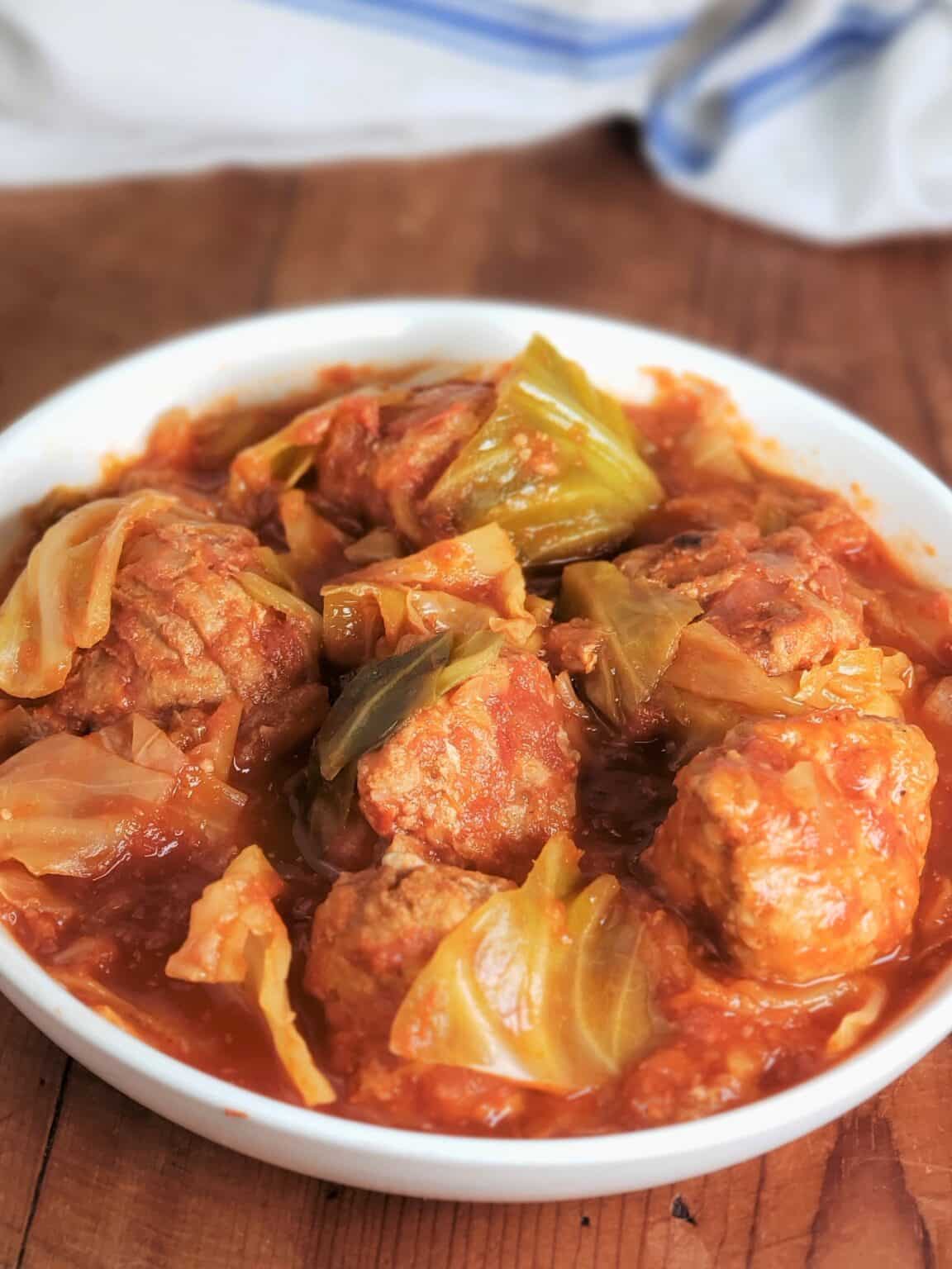 Instant Pot Low Carb UNStuffed Cabbage Rolls This Old Gal
